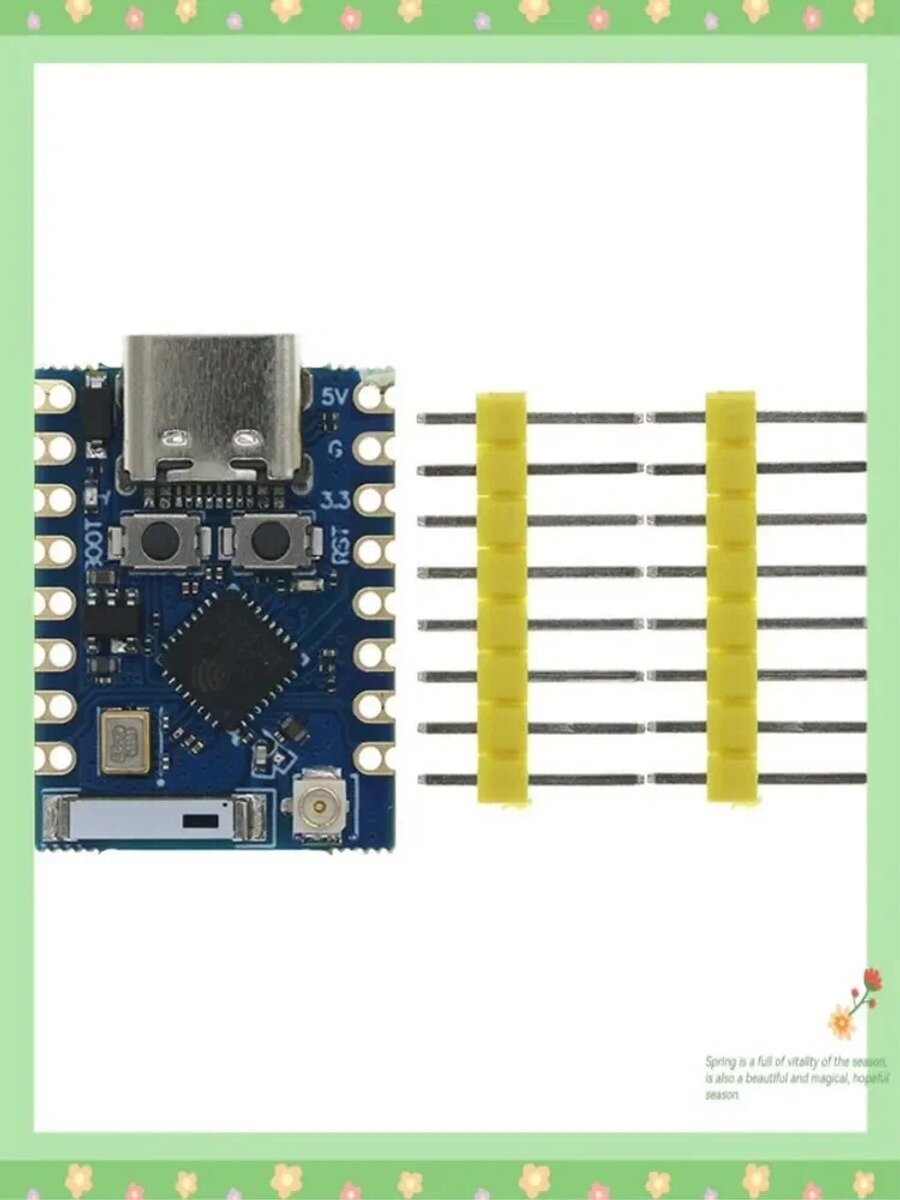 H2ESP32-C3FH4 Распаянная Плата Для Разработки Wi-Fi Bluetooth Модуля Чипа