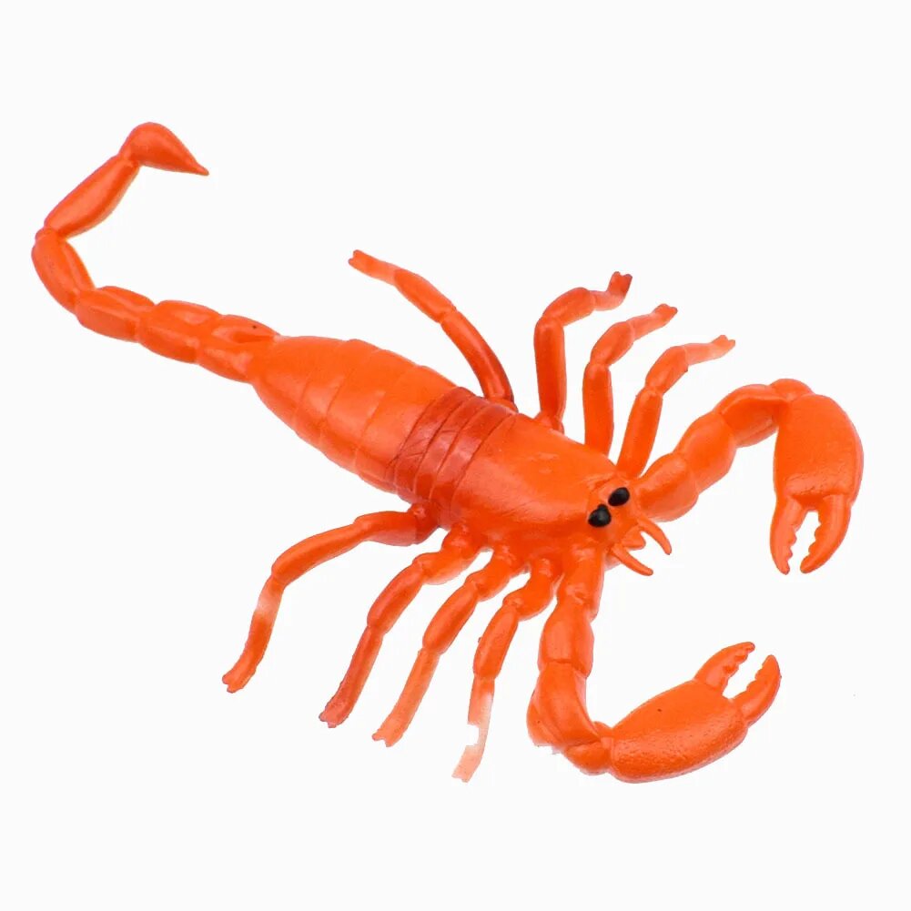 Игрушка скорпион оранжевый, 4