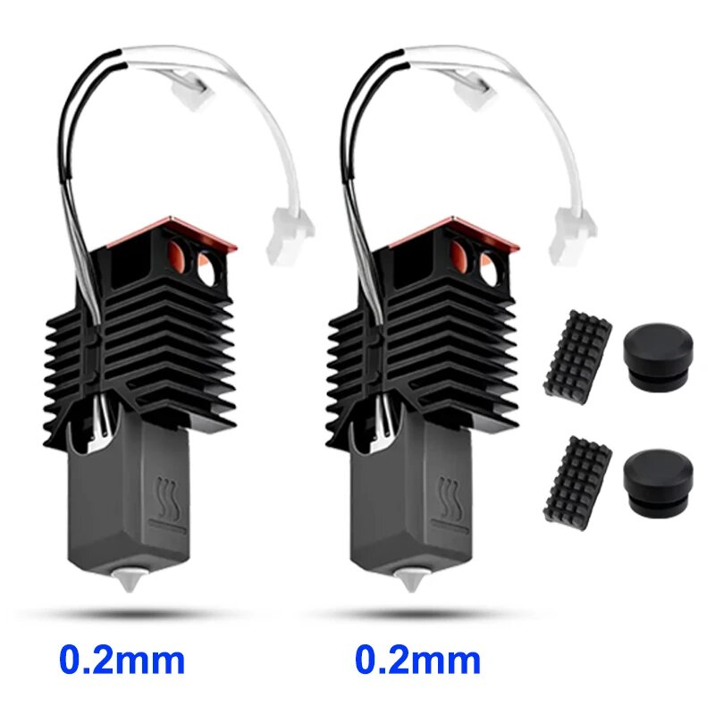 EARTH'S SURFACE Snapmaker U1 Hotend Kit керамический блок 0.2mm 2PCS