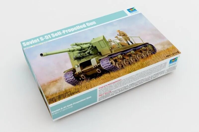 Trumpeter 05583 Самоходная артиллерийская установка С-51, масштаб 1/35, сборная модель