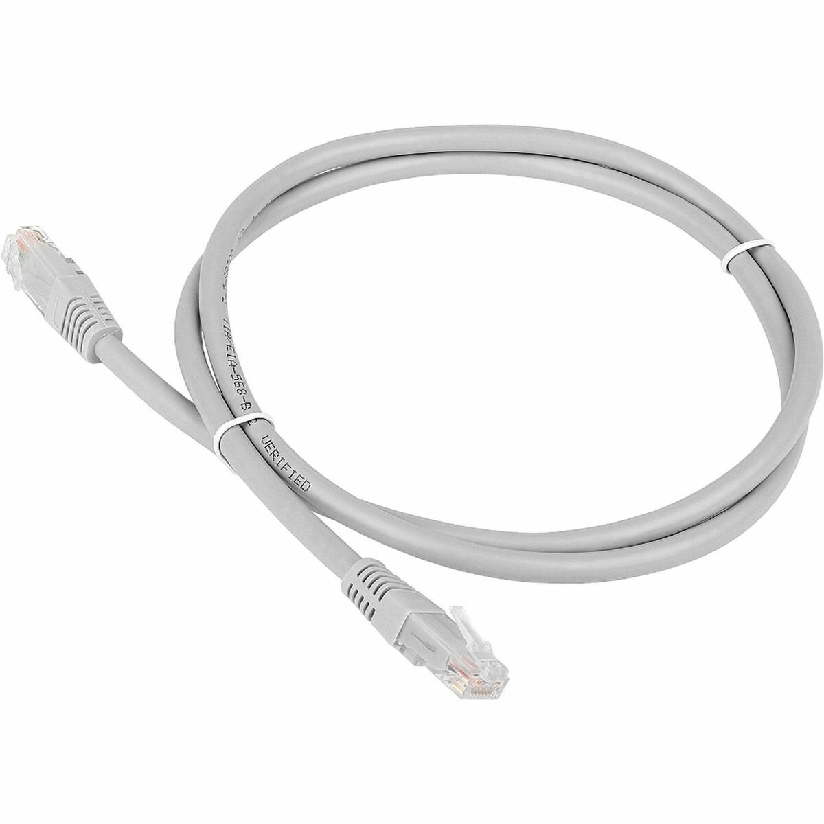 Патч-корд TWT TWT-45-45-2.0/6-GY UTP кат.6, 2.0 м, серый (2125732)