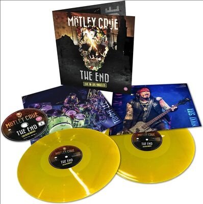 Виниловая пластинка Motley Crue - The End Live In Los Angeles, 2 x Vinyl, LP, Yellow