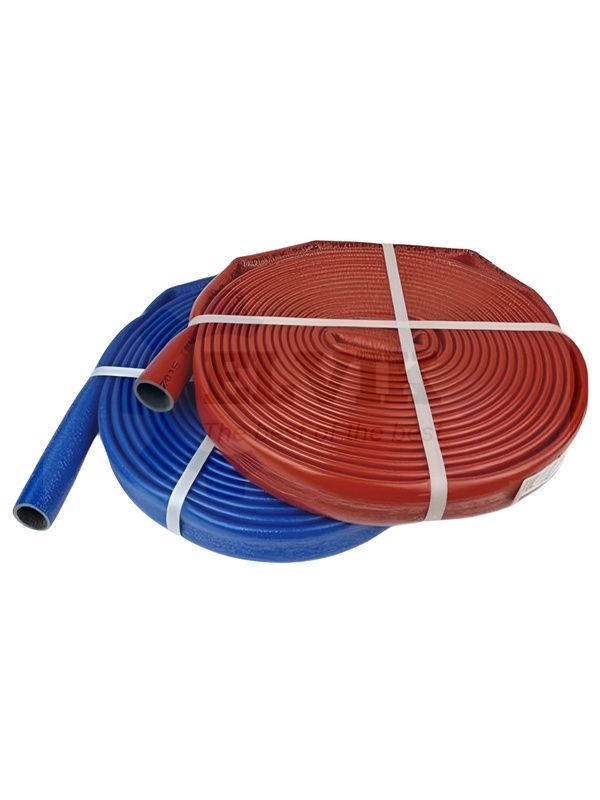 Теплоизоляция для труб Energoflex Super Protect 18/4 11 м синяя 1шт + красная 1шт (утеплитель для труб ф16, 2 бухты по 11м)