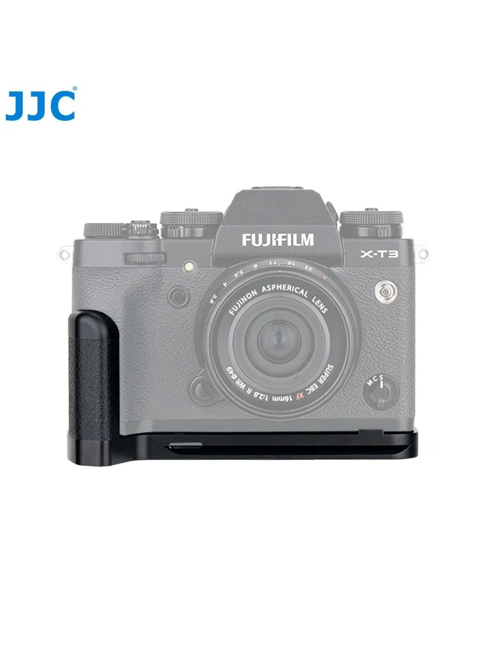 JJC Металлическая рукоятка для Fujifilm X-T3 / X-T2, черный, HG-XT3