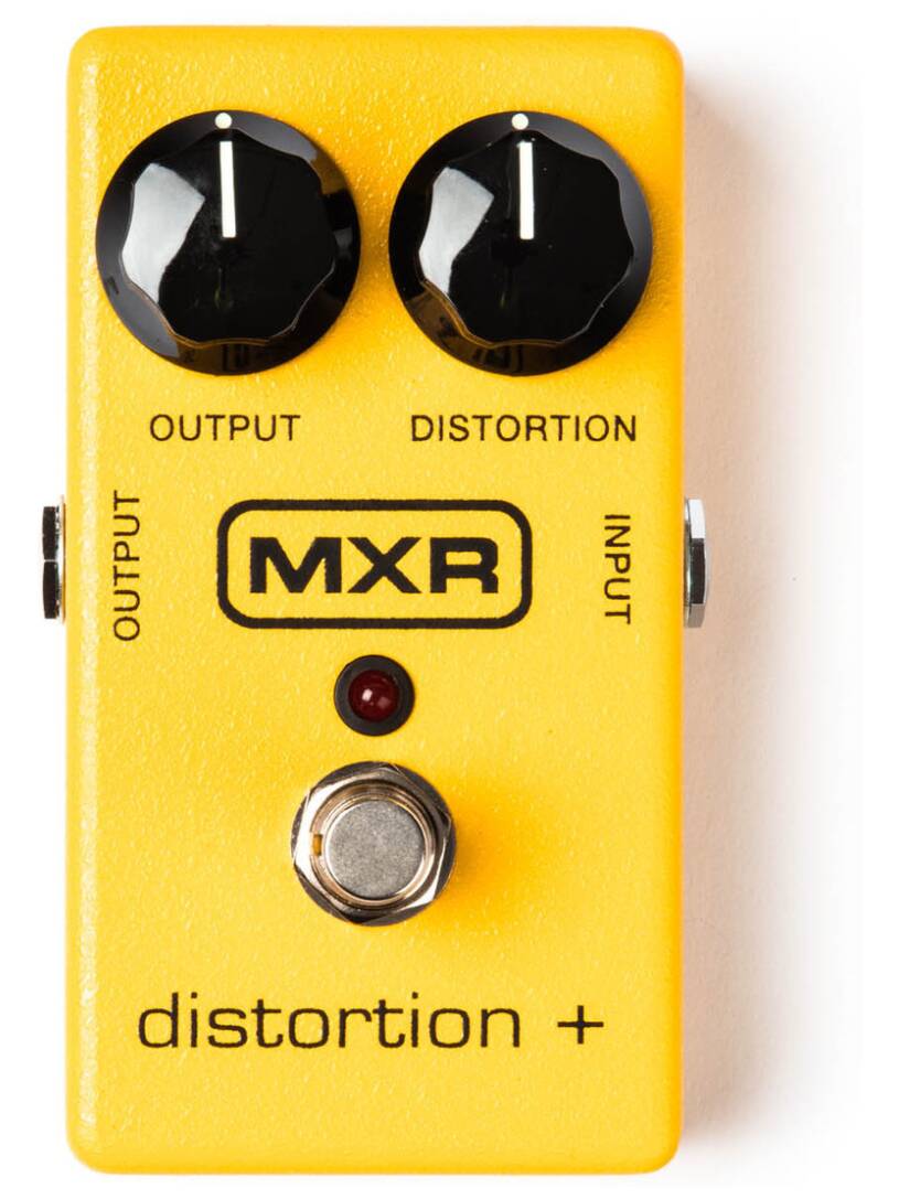 Педаль эффектов дисторшн для электрогитары DUNLOP M104 MXR Distortion+