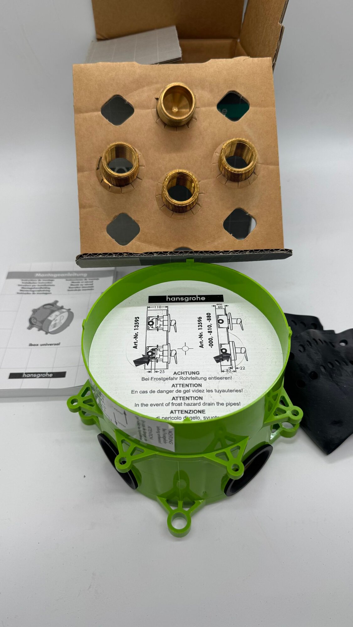 Монтажная коробка Hansgrohe Ibox Universal 01800180