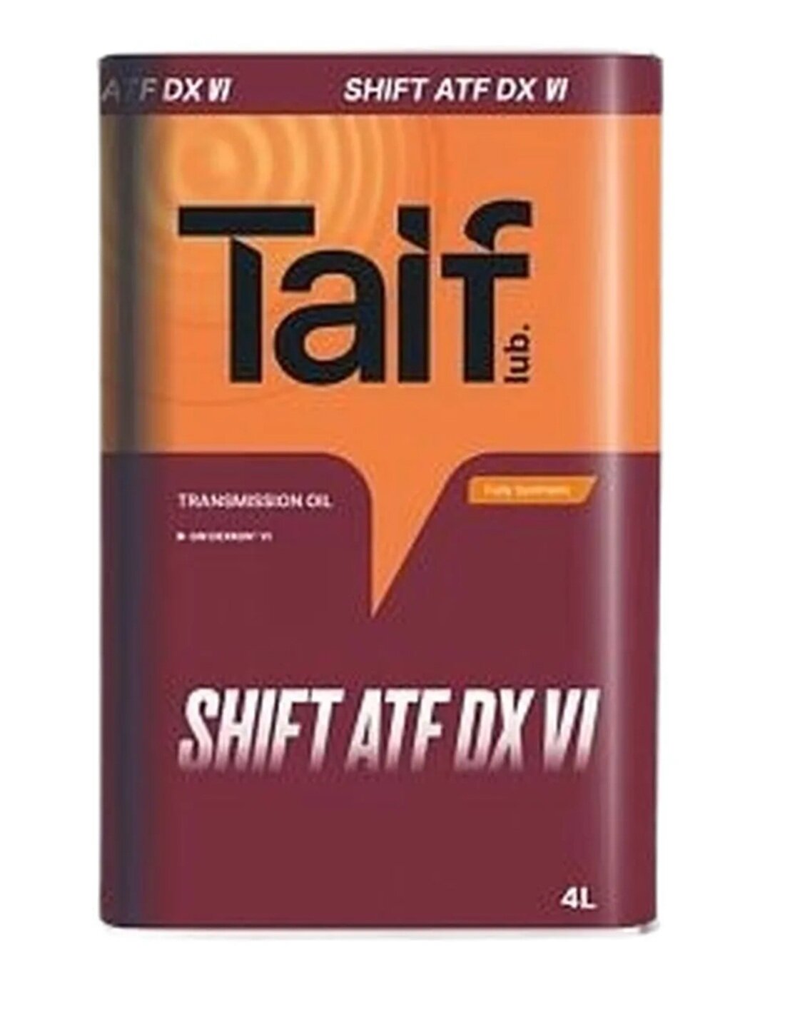 Трансмиссионное масло TAIF SHIFT ATF DX VI для АКПП , 4 литра канистра