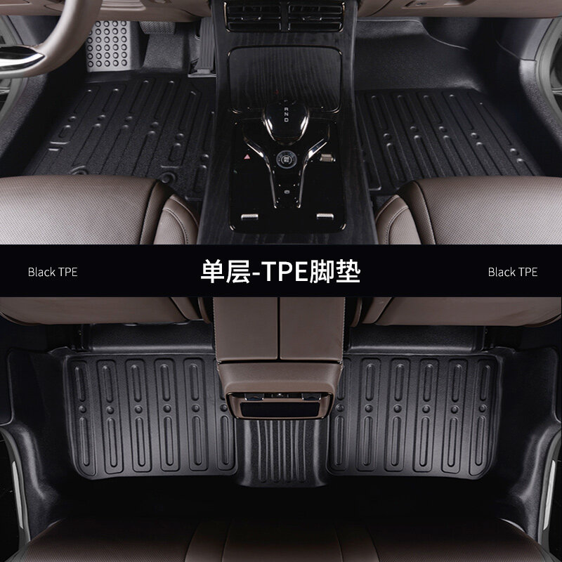 2024 BYD Han DMI/EV TPE Однослойный коврик с покрытием порога, высококачественная автотовары для салона