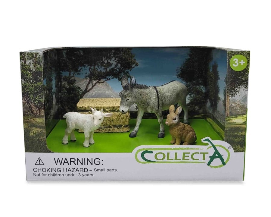 Фигурка Collecta Животные на ферме, разноцветный, 4 шт