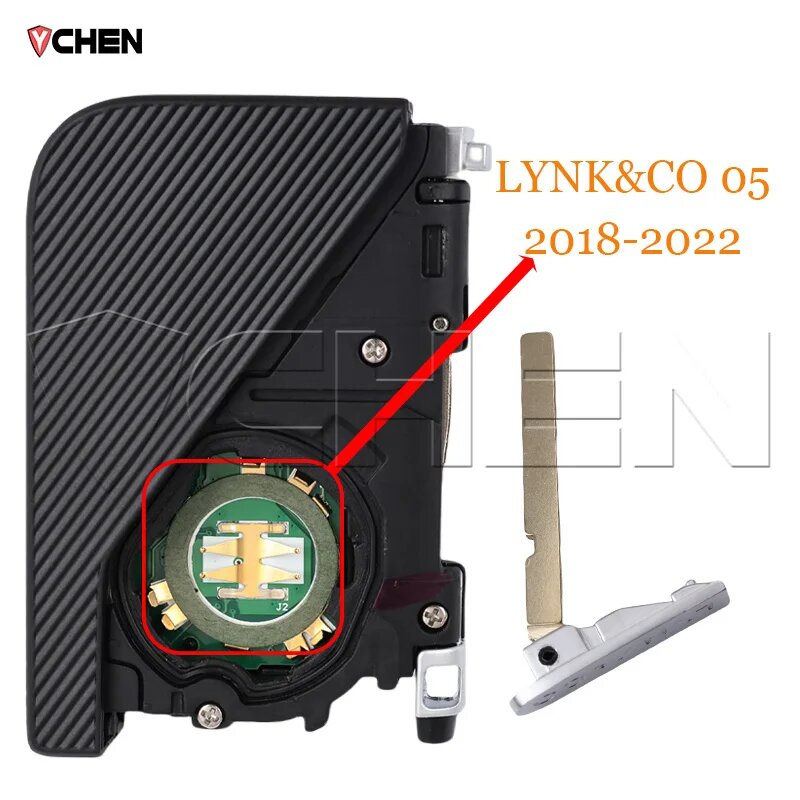 Оригинальный ключ бесконтактной карты 433 МГц 8A чип для LYNK & CO 05 Lynk & Co 09 LY CO 05 8Achip