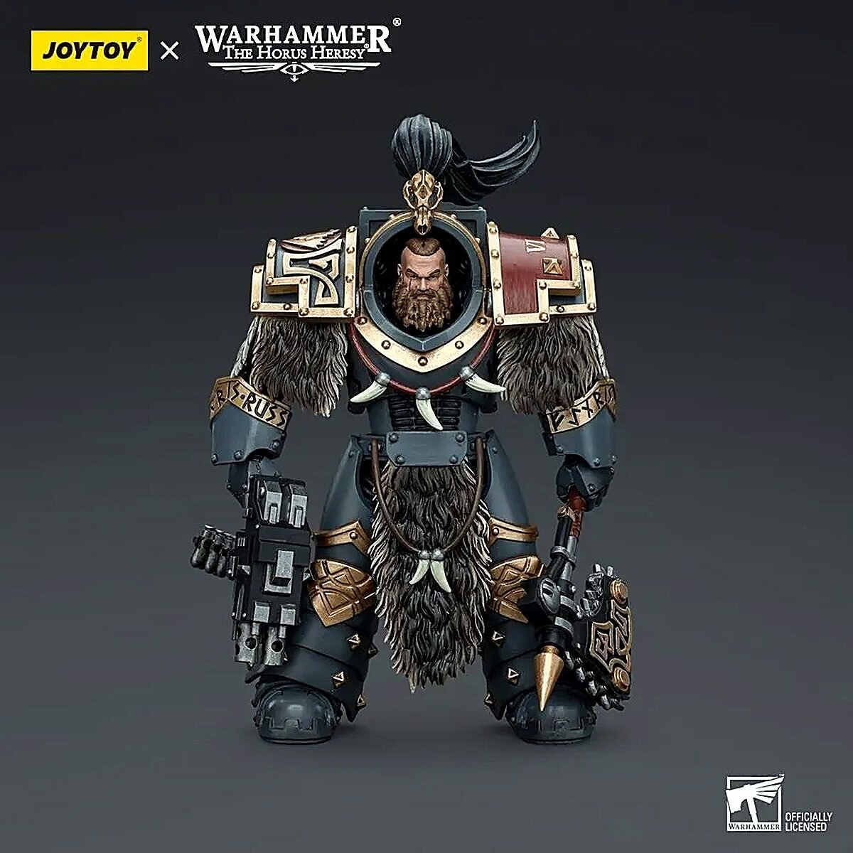 Фигурка JOYTOY Warhammer The Horus Heresy Space Wolves Varagyr Wolf Guard Squad Varagyr Terminator 4 / Космические
