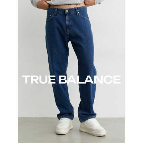 фото Джинсы true balance, размер 48-50, синий