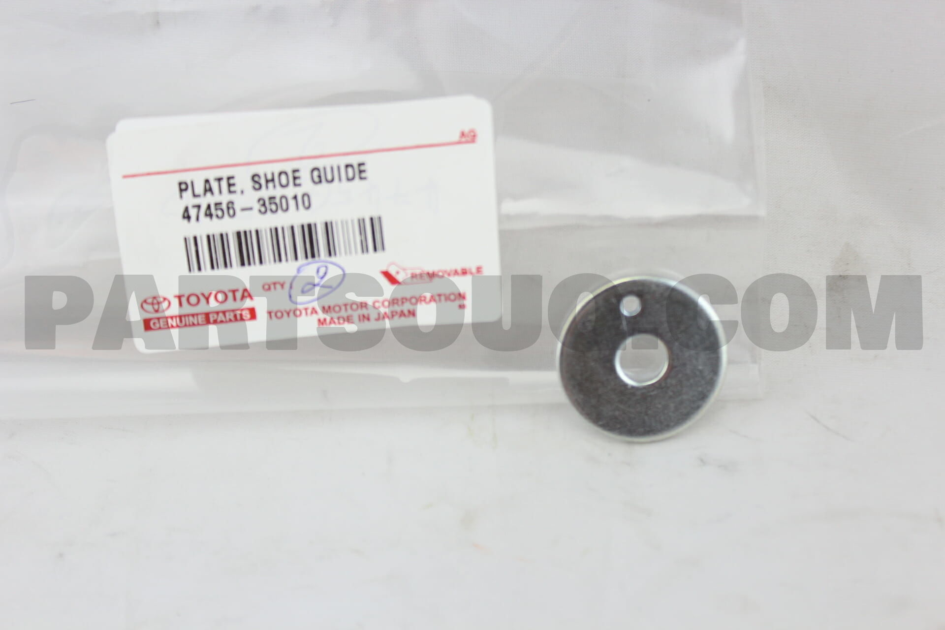 Кольцо стопорное Toyota 47456-35010
