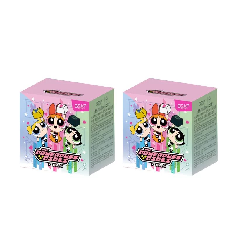 Серия слепых коробок Powerpuff Girls - 2 случайные фигурки, набор коллекционных игрушек, подарок с персонажем
