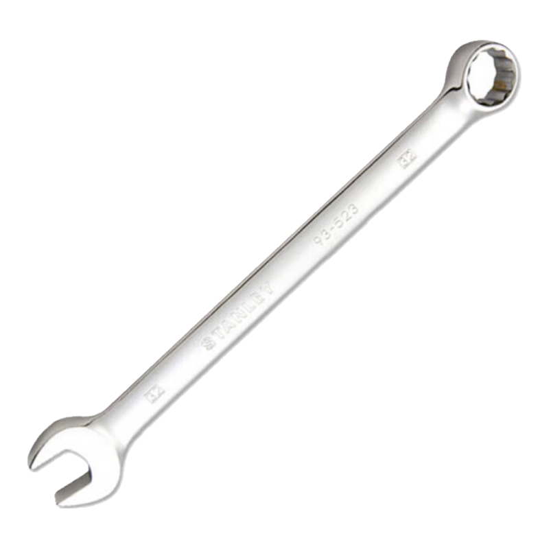 STANLEY Heavy-Duty Metric Polished Dual-Use Long Wrench 30mm 93-521-1-22 Стиль：93521122 Heavy-duty dual-purpose 30mm