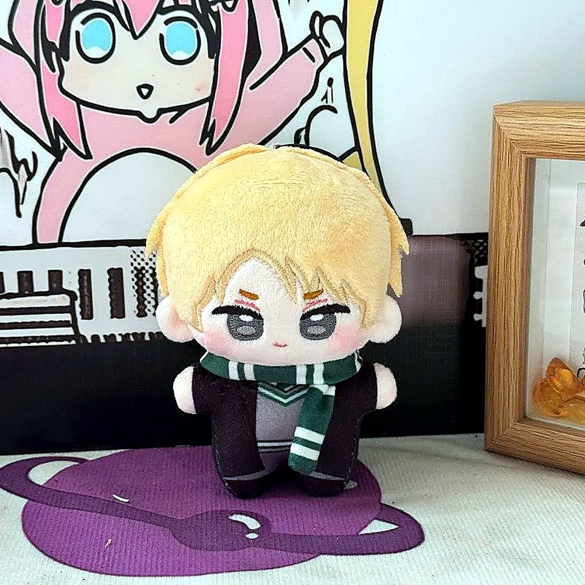10Cm Harry Potter Draco Malfoy мягкие игрушки аниме; Гарри Поттера Драко Малфой мягкая игрушка