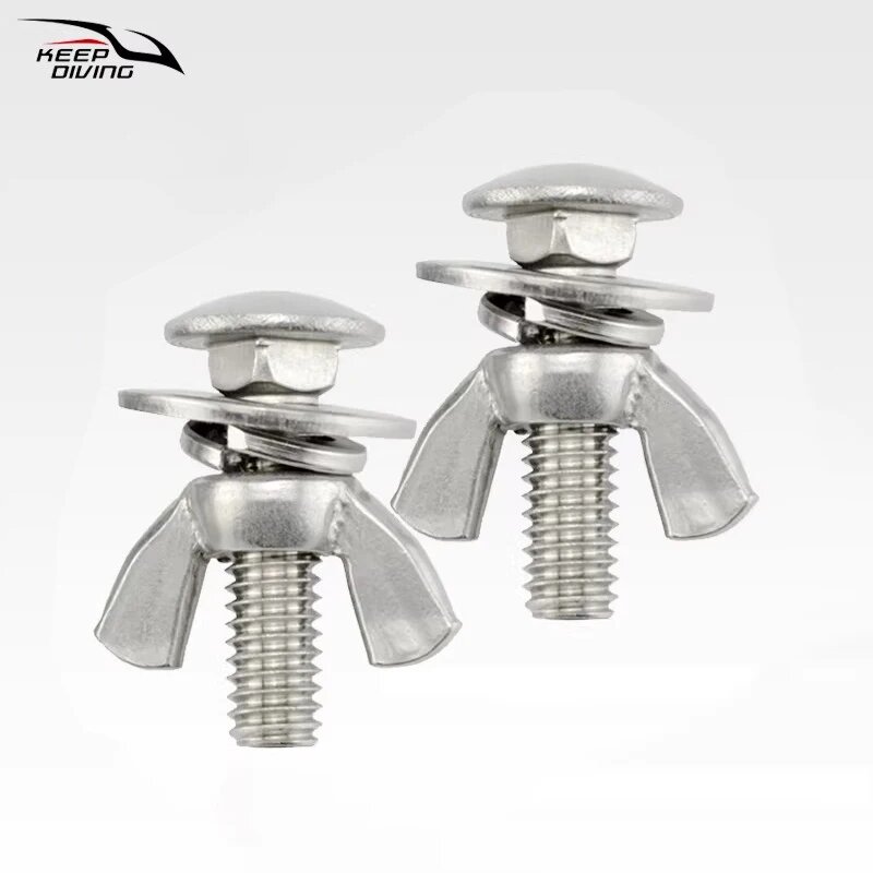 KEEP DIVING Винтовые болты и гайки-бабочки из нержавеющей стали 316 SSA-LSM830