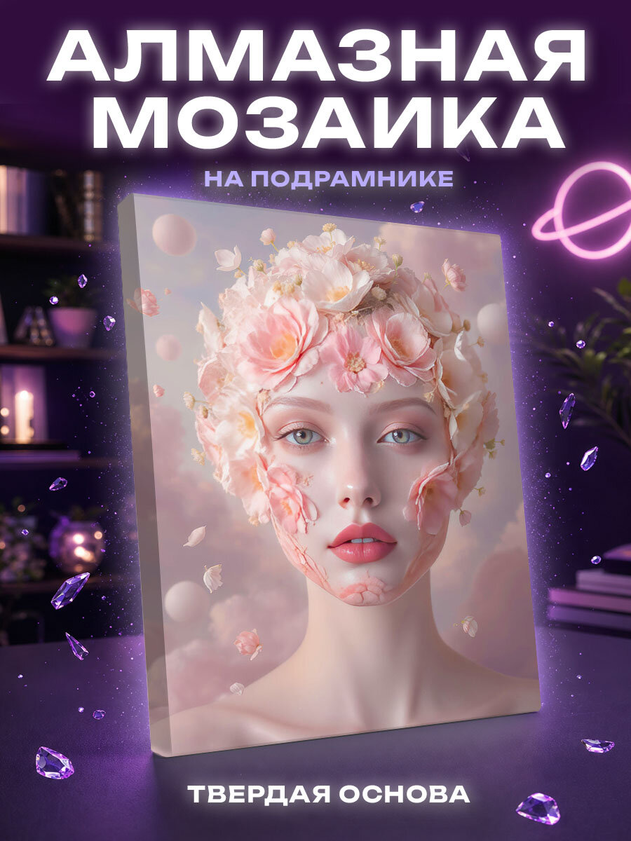 Алмазная мозаика Девушка