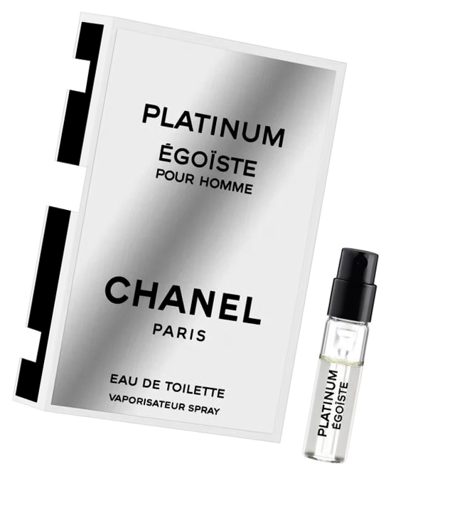 Туалетная вода Chanel Egoiste Platinum пробник 1.5 / Шанель Эгоист Платинум миниатюра / Красивый и оригинальный аромат