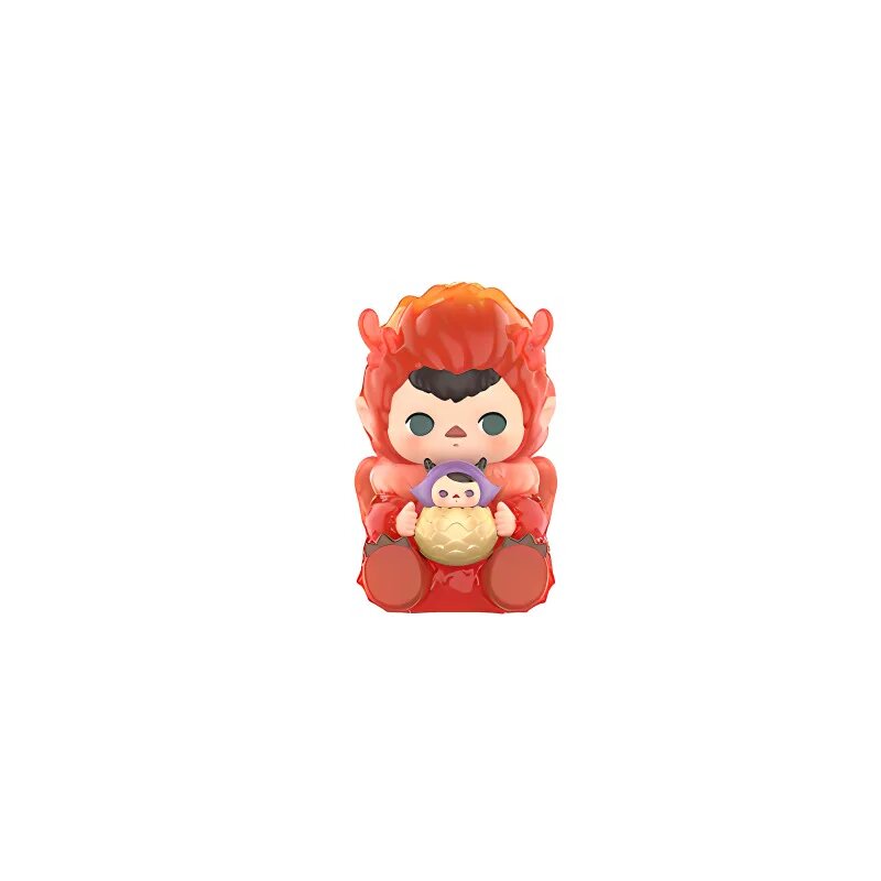 POPMART DIMOO Dragon Blessing Series Blind Box Vinyl Figure Collectible Toy Gift - Regular RouRou Dragon
