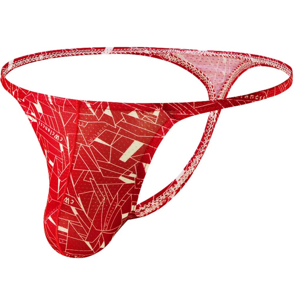 Зyncue мужские стринги красный полиэстер S, Red