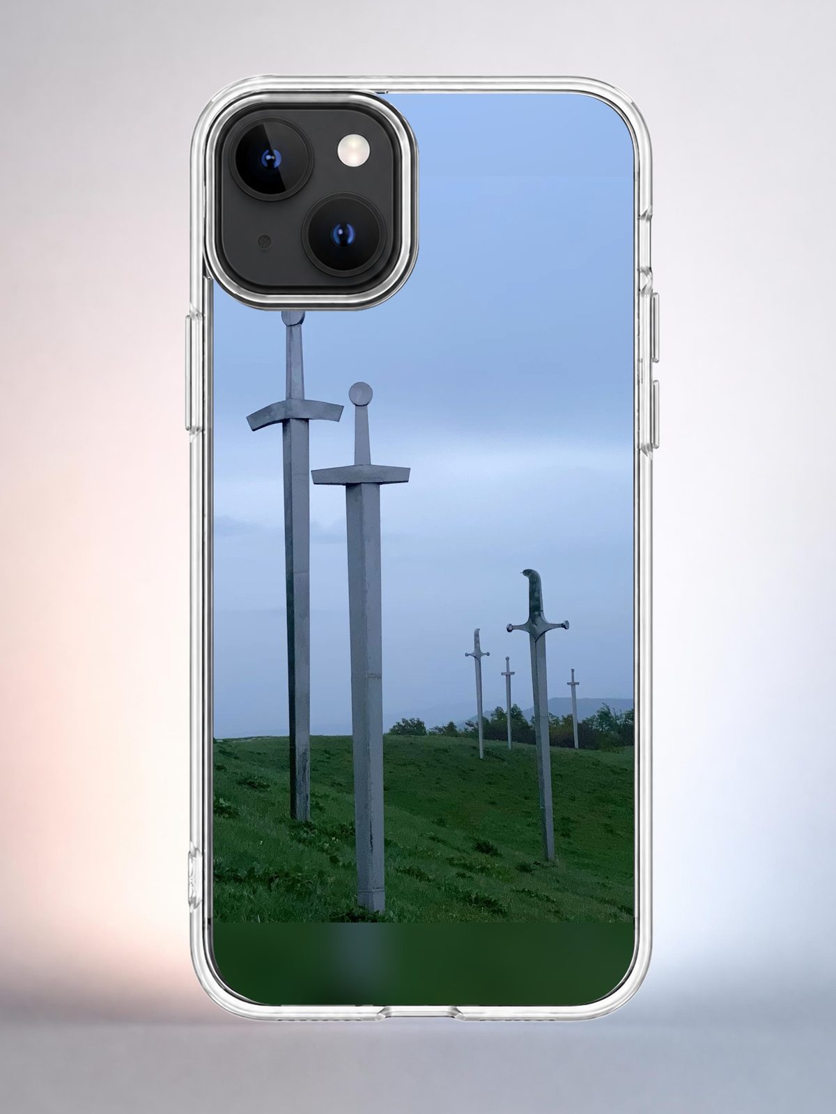 Чехол iPhone 13 Кладбище с Y2K Indie Sleaze