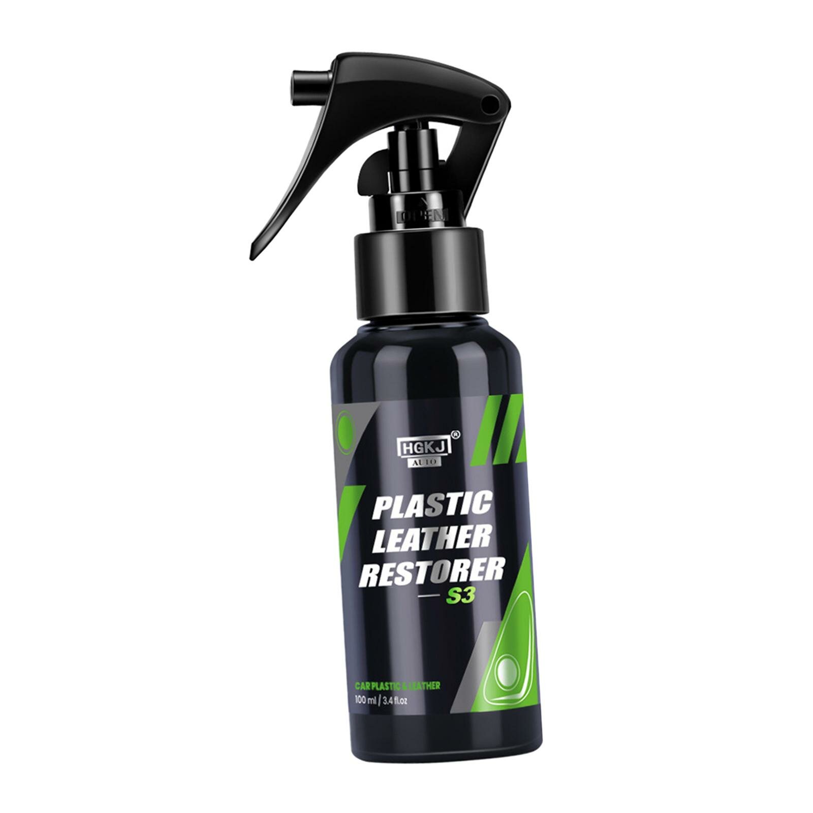 Автомобильный кожаный пластиковый реноватор-спрей Premium Formula Liquid 100 мл