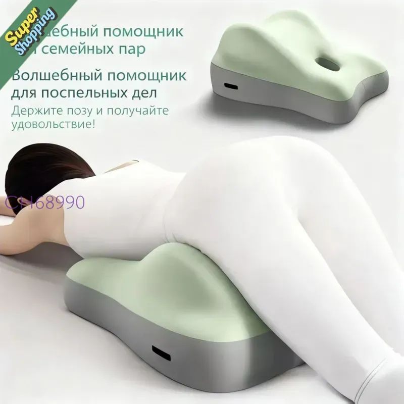 Подушка 100x100 см 1 шт высокоэластичная пена Жесткая жесткость гипоаллергенная, с эффектом памяти
