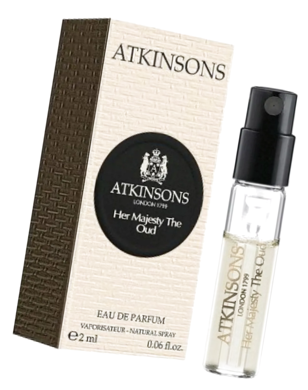 Проба аромата Atkinsons Atkinsons Her Majesty The Oud 2 / Парфюмерная вода Аткинсон Аткинсон Хер Меджести Зе Уд миниатюра
