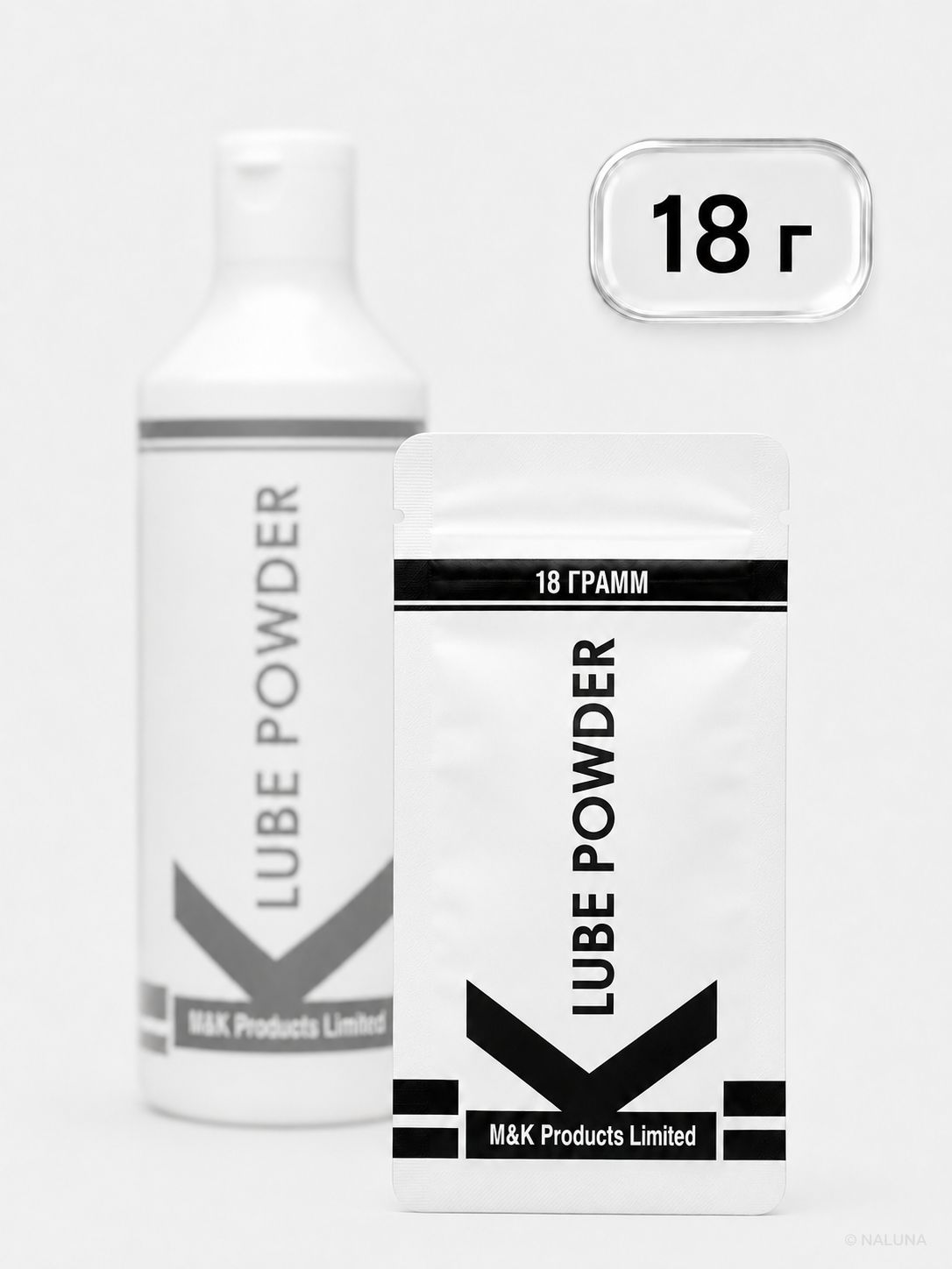 18 гр K Lube Powder Порошковый концентрат массажный гель, лубрикант