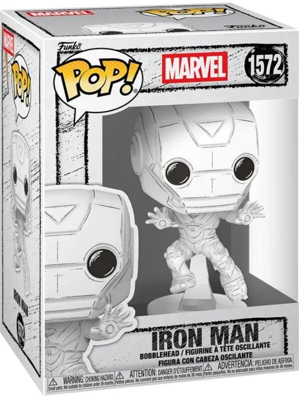 Фигурка Funko POP! Marvel Sketched Iron Man (1572) 90298