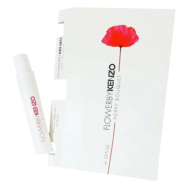 Стойкий парфюм Кензо Флеуер Поппи Букет миниатюра 1 / Парфюмерная вода Kenzo Flower Poppy Bouquet пробник