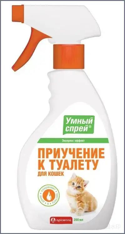 Спрей Умный спрей приучение к туалету для кошек