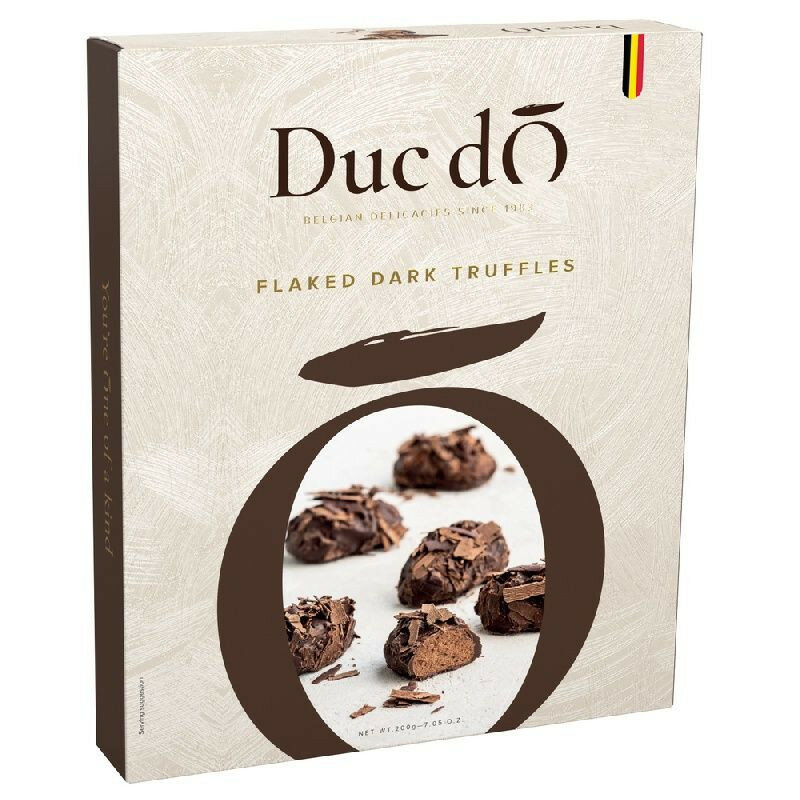 Duc d'O Трюфель Темный Шоколад 200г конфеты шоколадные картонная упаковка