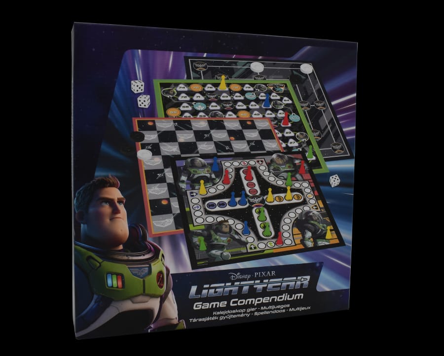 Настольная игра Cartamundi Modern Classics Lightyear "Калейдоскоп игр", набор настольных игр для детей, разноцветный