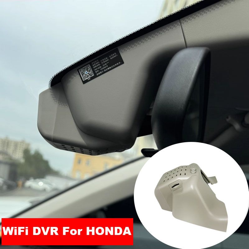 4K Plug and Play OEM DVR, подходящий для камеры Dash Cam Honda BREEZE/CR-V CRV CR V Hybrid 6-го поколения 2023-2024, с встроенным WIFI и приложением