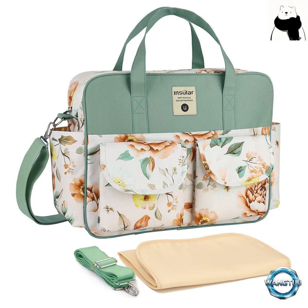 Diaper bag Сумка органайзер для коляски и мамы с термокарманами