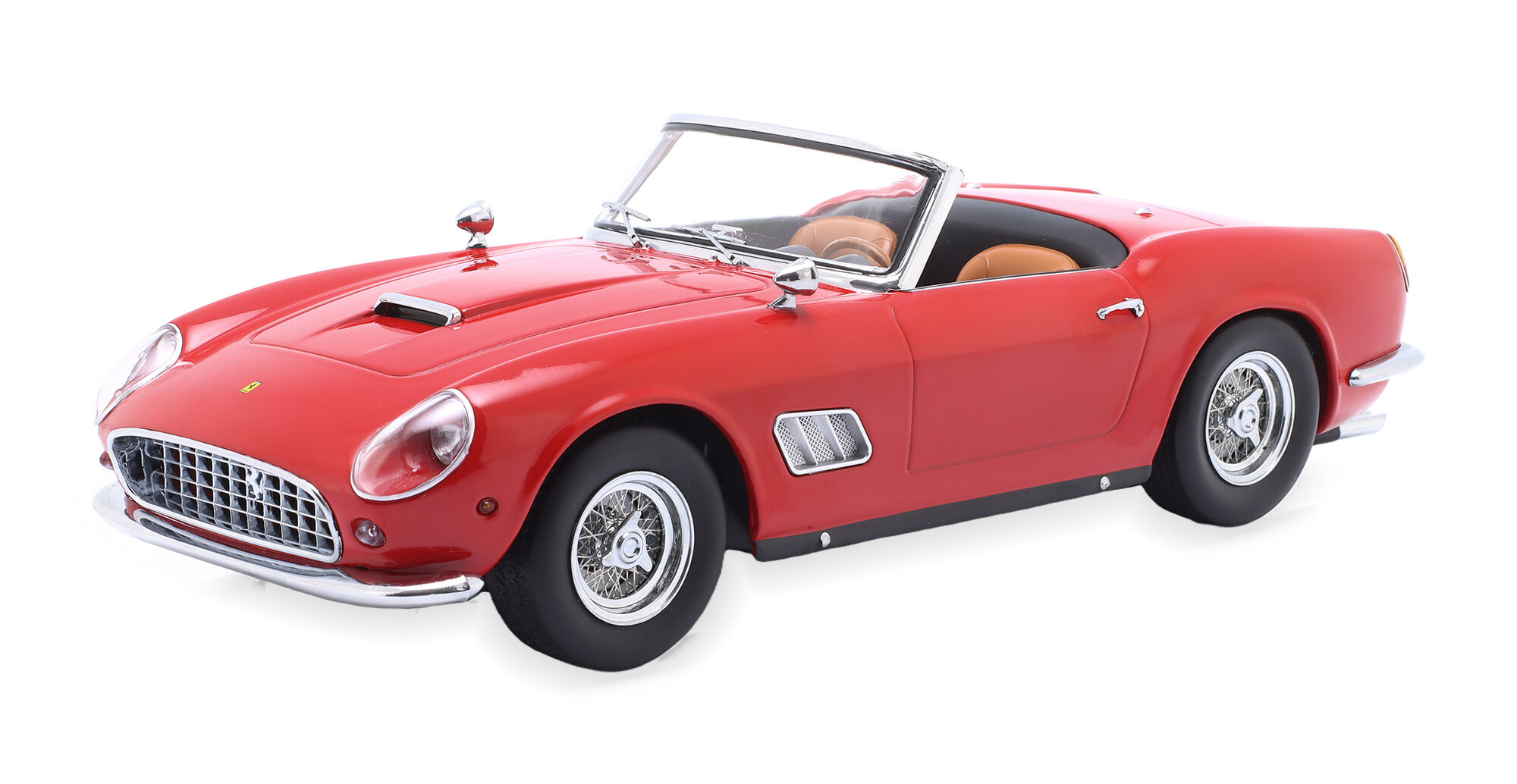 Модель коллекционная KK-SCALE Ferrari 250 gt california spyder us-version 1960 red