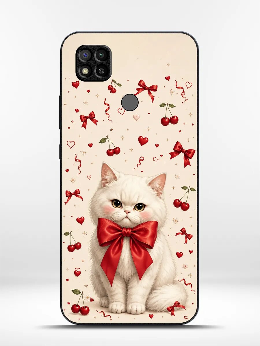Чехол на Redmi 9C Котик