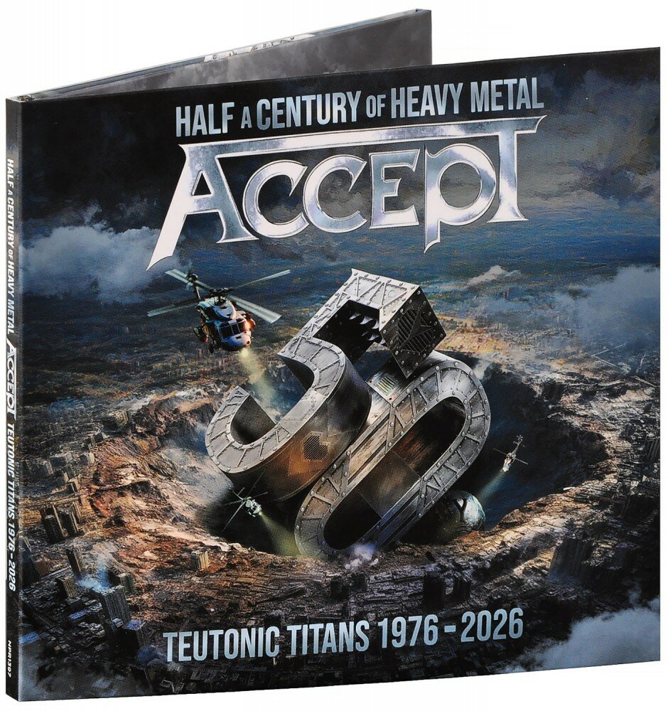 Accept. Teutonic Titans 1976-2026 (2 CD) (СД диск, Картонный бокс (digipack))