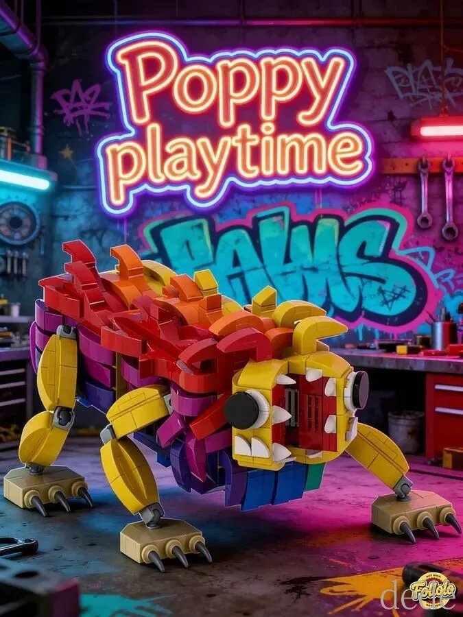 Poppy playtime глава 5 сломанные вещи Прототип кубики/поппи плейтайм