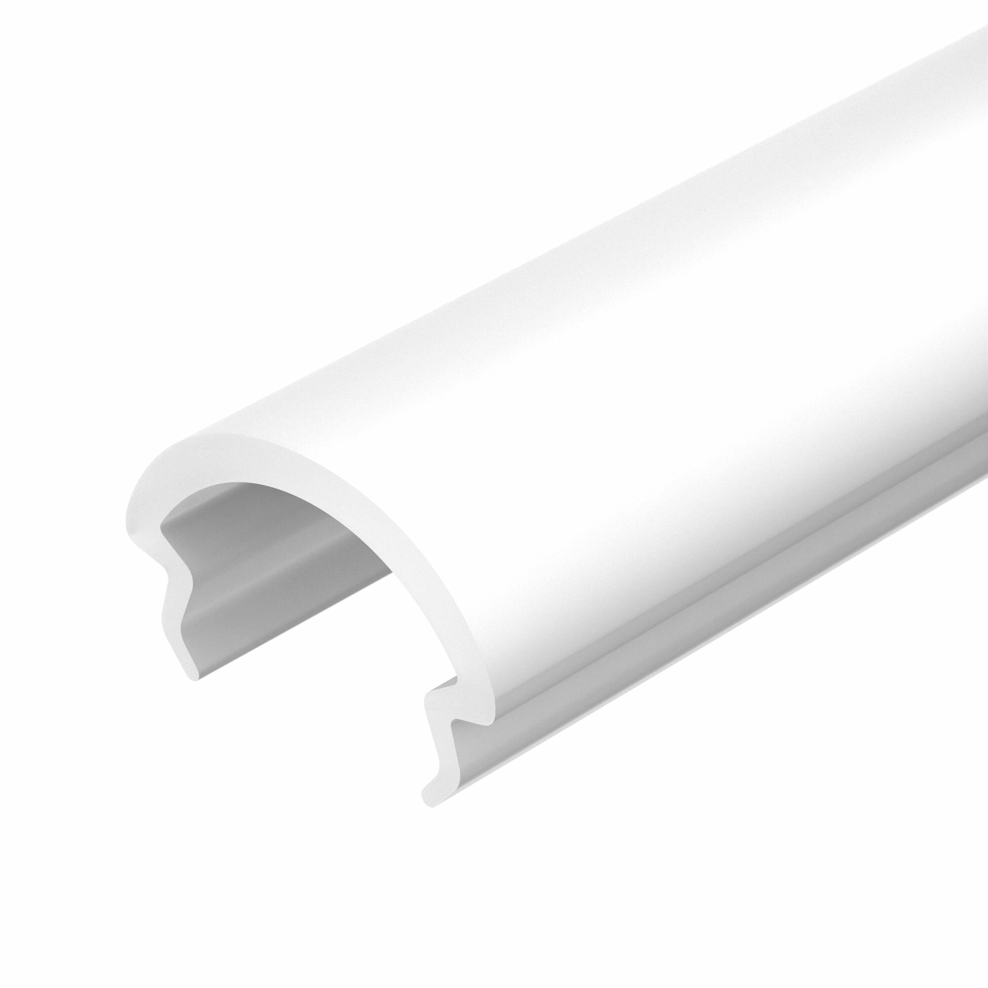 Экран для профиля для светодиодной ленты Arlight Экран матовый ROUND-D10.5-2000 OPAL, 2м
