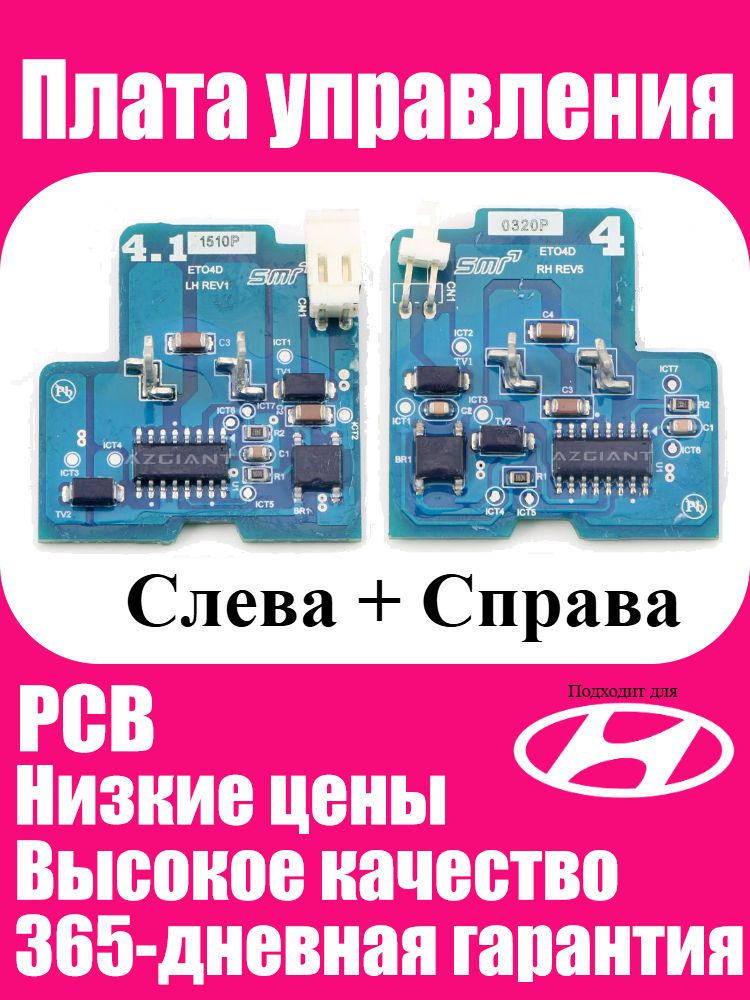 Подходит для Hyundai Sonata 9 Grand Santa Fe Elantra i30 ix35 ix45, Модуль складывания зеркал, Плата управления, Печатная плата блока складывания зеркал