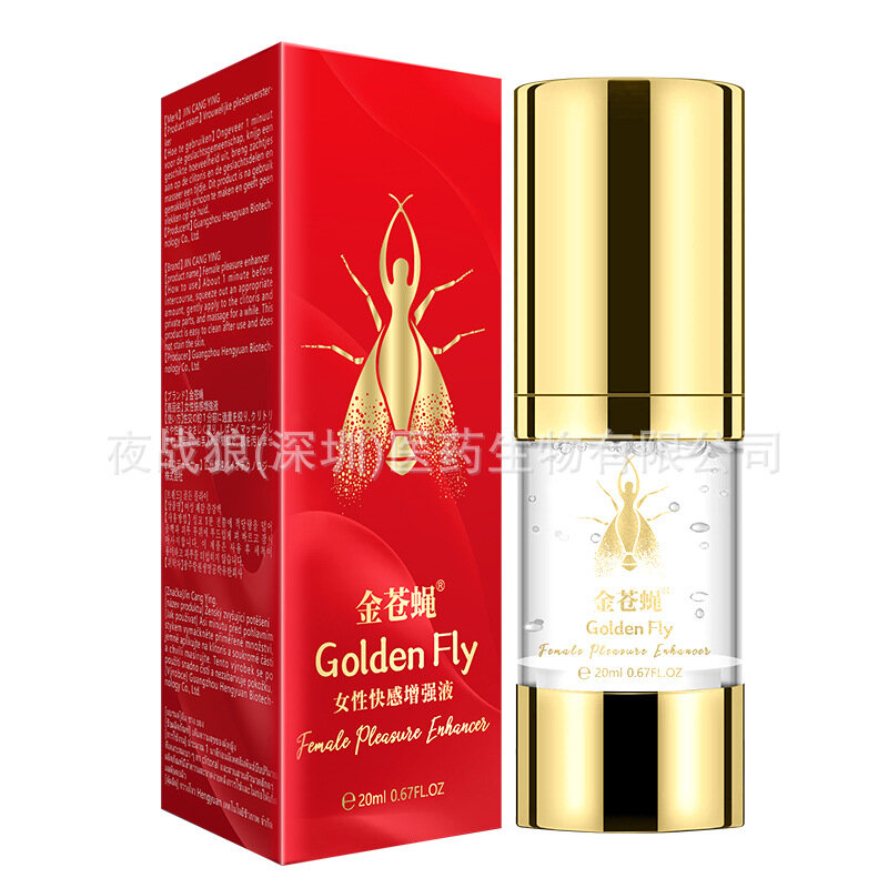 Golden Fly Женский усилитель удовольствия 20мл - Премиум сексуальный лубрикант для пар