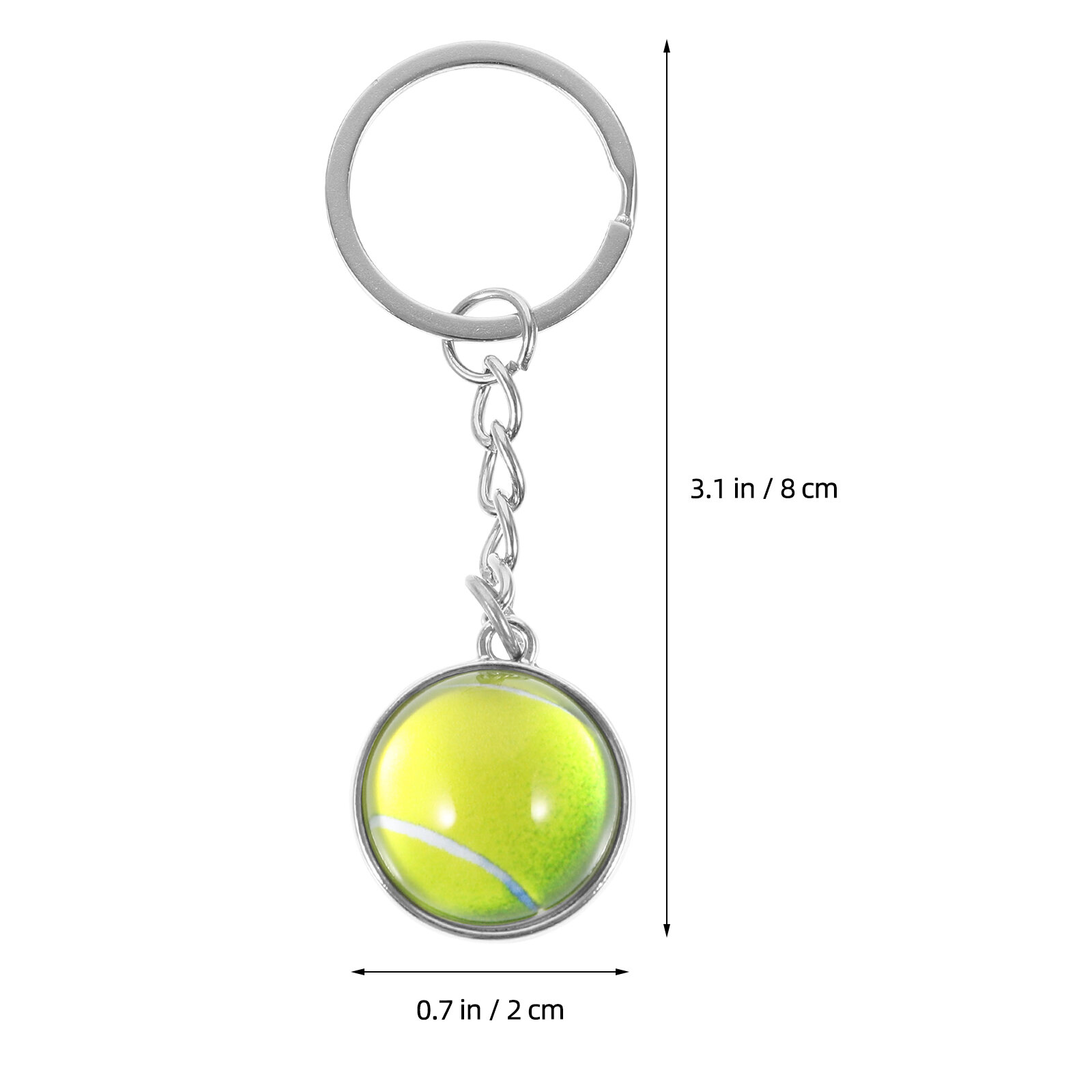 Ключевой Держатель Весёлый Спортивный Брелок Универсальное Украшение Для Сумки 8.00X2.00X2.00Cm