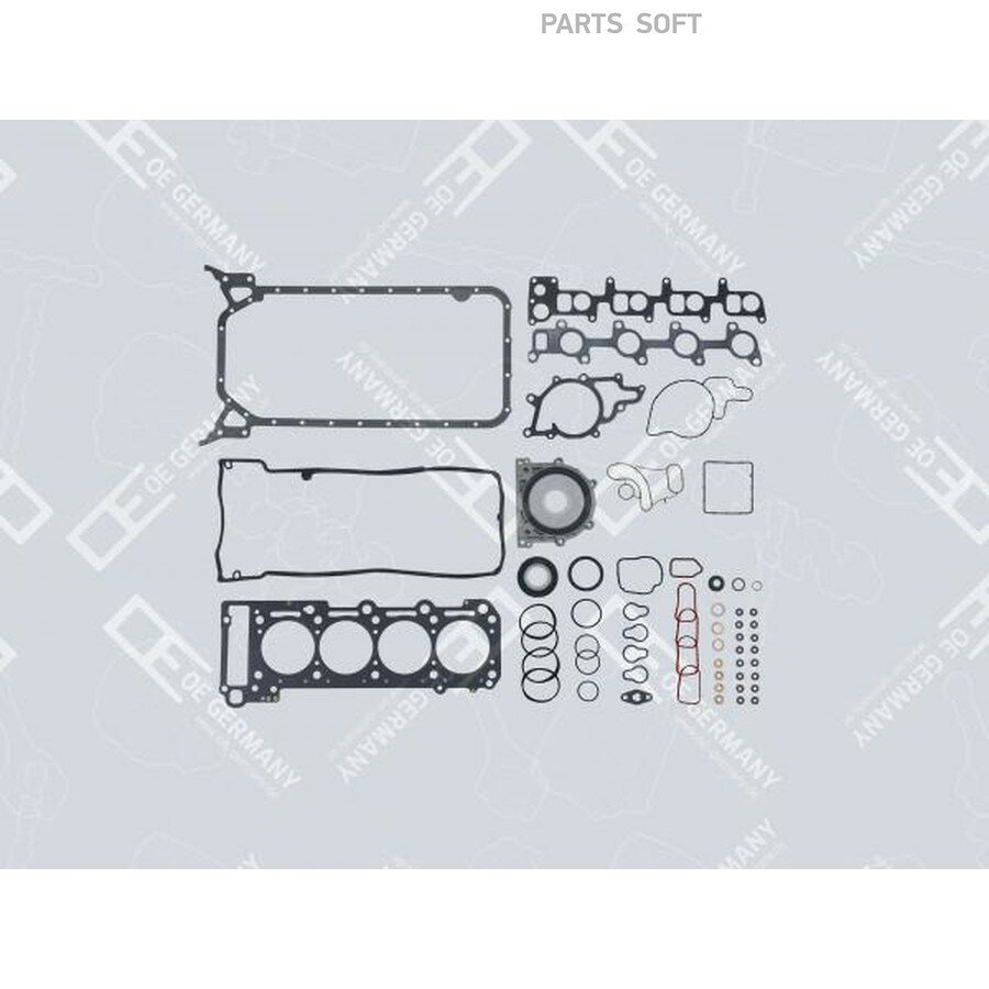 Комплект прокладок на двигатель полный MB W202 W203 W210 W211 Vito 2.2CDi 16V OM611 98 от официального дистрибьютора, OE-GERMANY, артикул 013000611000