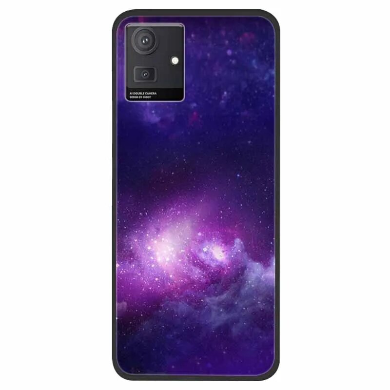 Чехол для Cubot Note 50, мягкий силиконовый чехол из ТПУ с изображением животных, Фиолетовый, 63