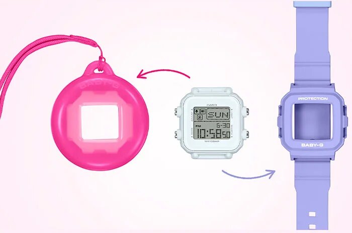 CASIO Baby-G, серый — фото 1