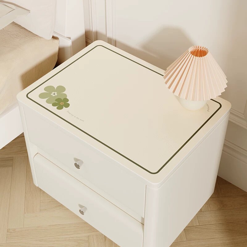 Fresh Floral 50x50cm Водонепроницаемый Маслостойкий Столовый Чехол Для Ночной Тумбочки