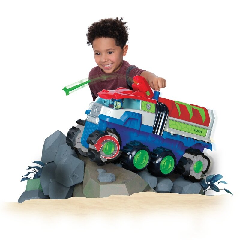 PAW Patrol Игрушечная машинка The Dino Movie Ultimate Dino Hauler Motorised Vehicle
